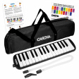 Cascha Melodica - Black Cascha HH 2061 melodikapaket med tillbehör