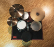 Meinl MDRS-BK Trummatta Small - svart Meinl trum-matta storlek 160x140cm