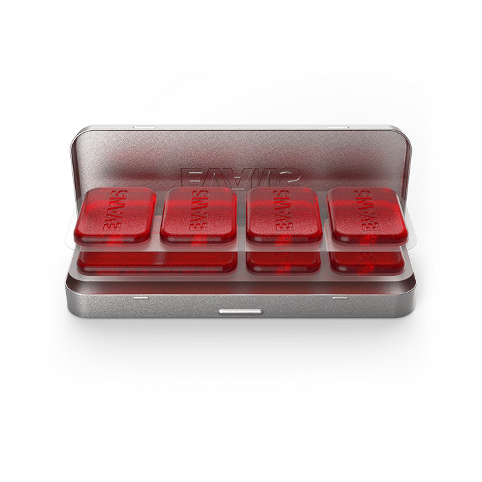 Evans EQ Pods - Moon gel