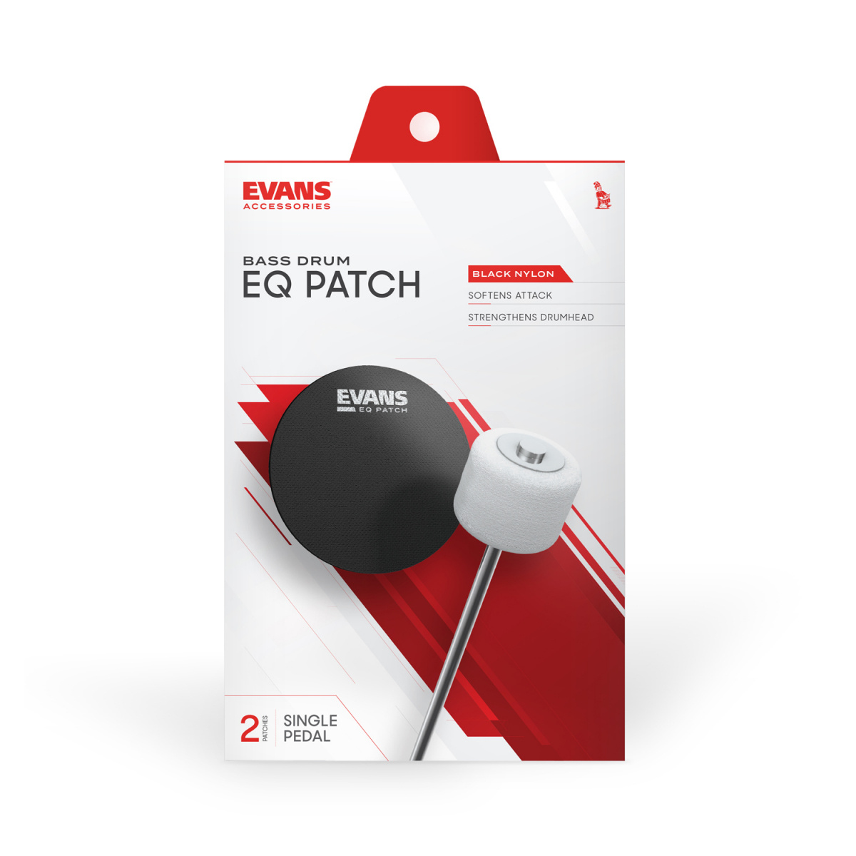 Evans EQPB1 Bass Drum Patch