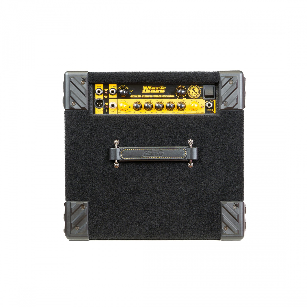 Markbass Mini CMD 121P V – frontpanel med reglage och anslutningar
