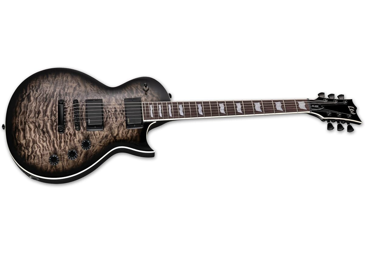 ESP LTD EC-400 QM - See Thru Black Sunburst