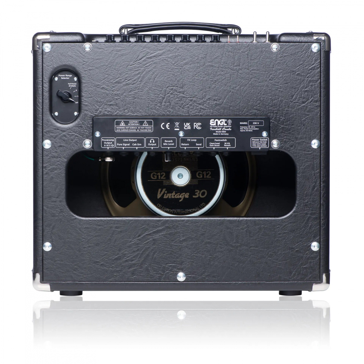 Engl r�rdriven f�rst�rkare p� 20 watt med 1x12