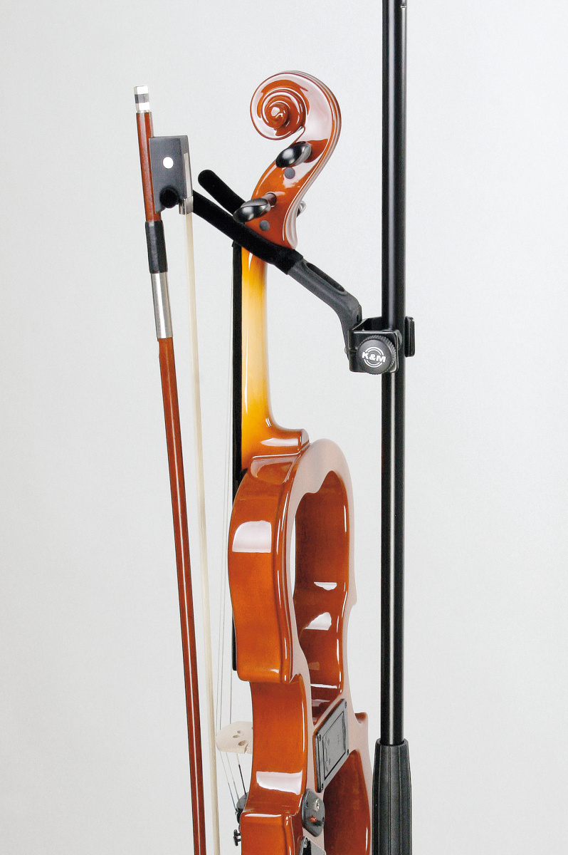 K&M 15580 Violinh�llare f. Mikrofonstativ
