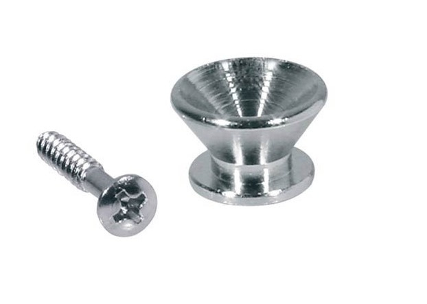 Boston Axelbandsknopp Mindre [2-pack] - nickel