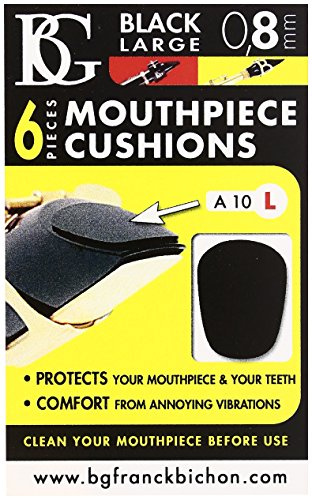 BG A10L Bitskydd 0.8mm Large Svart