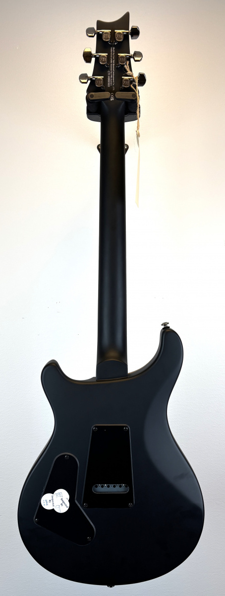 PRS SE Exotic Custom 24-08 Poplar Burl Charcoal Cherry Midnight Burst