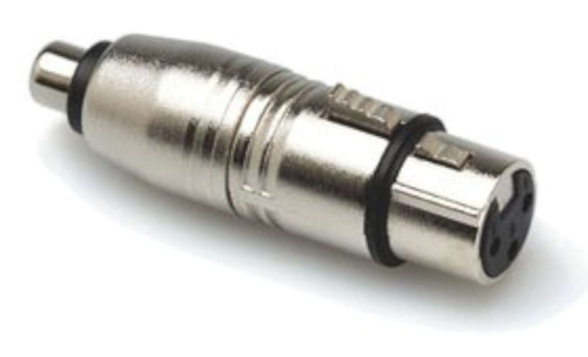 Hosa GXF-132 Adapter [RCAf-XLRf]