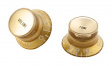 Gibson Top Hat Knobs - Gold w. gold [4-pack]