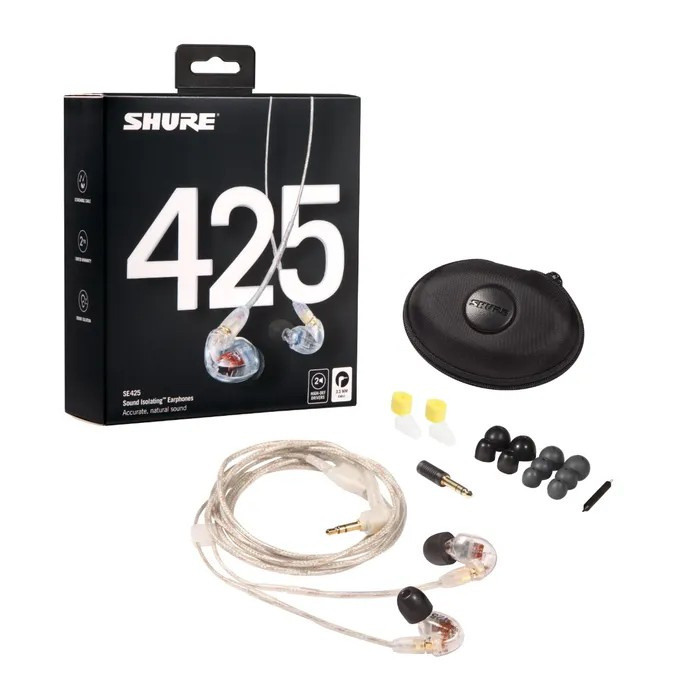 Shure SE425 Pro In-Ear - clear