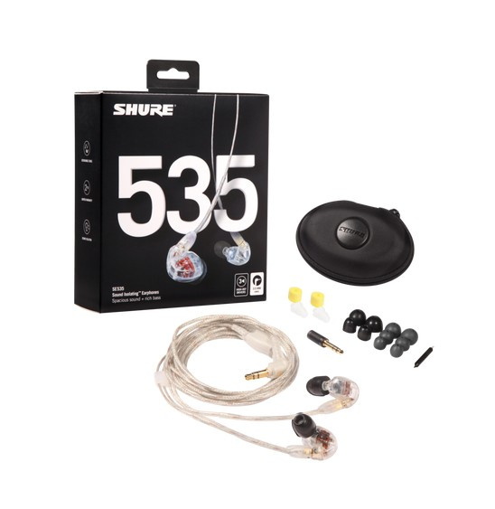 Shure SE535 Pro In-Ear - clear