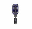 Shure Super 55 Deluxe Shure Super 55 Deluxe dynamisk sångmikrofon framifrån