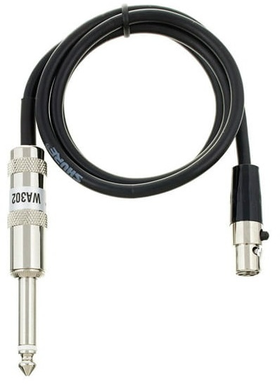 Shure WA302 Instrumentkabel Tele-T4F - 0.8m
