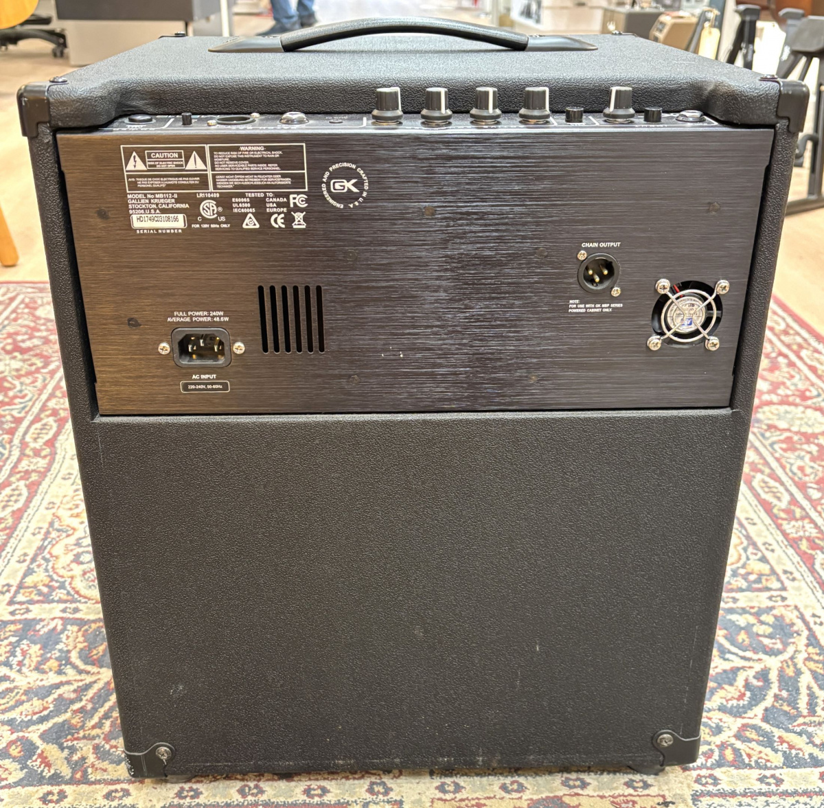 Gallien Krueger MB112-II Basförstärkare - begagnad