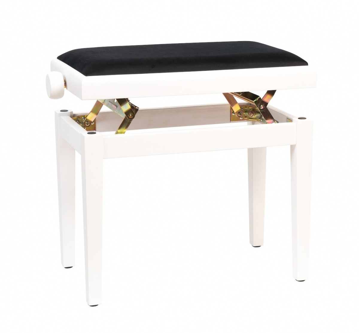 Pianopall i matt vit finish fr�n Pulse