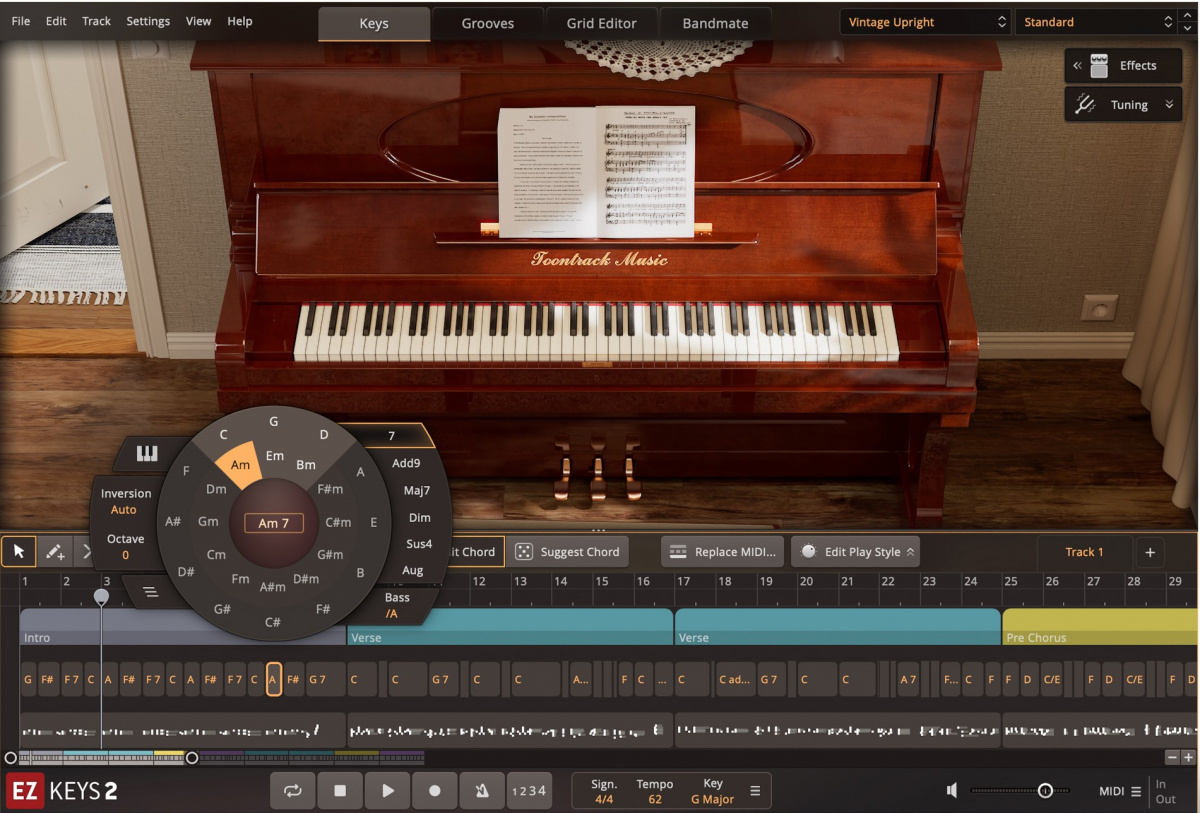 Toontrack Vintage Upright EKX - Download