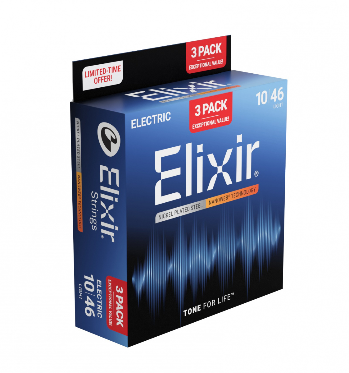 Elixir NWERL 10-46 Nanoweb [3-pack]
