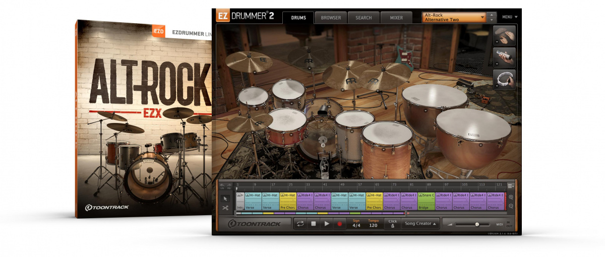 Toontrack Alt Rock EZX - Download