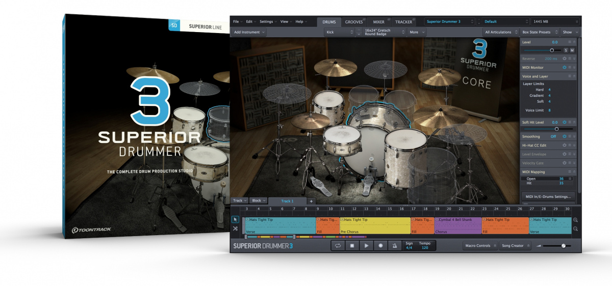 Toontrack Superior Drummer 3 - Download