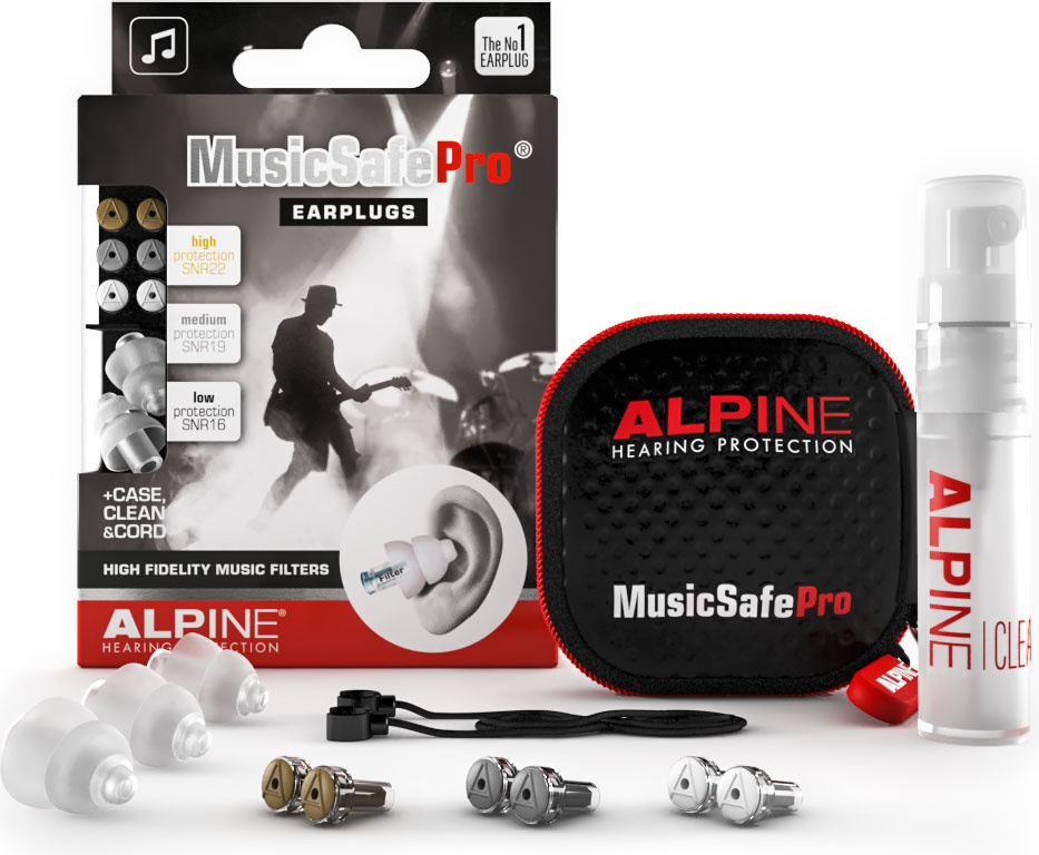 Alpine MusicSafe PRO Earplugs - Transparent