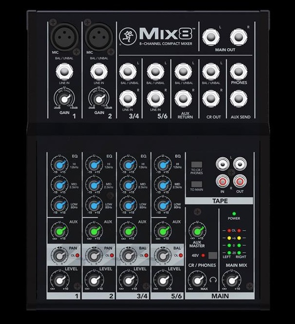 Mackie MIX8 Mixer