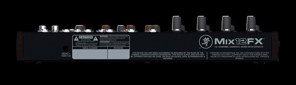 Mackie MIX12FX Mixer