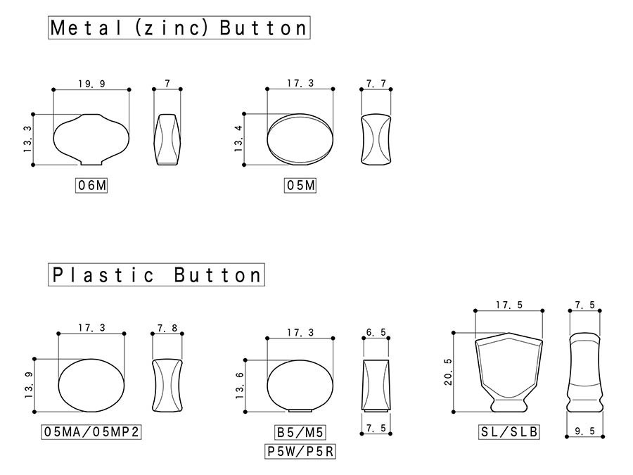 Gotoh SD91 Magnum Lock l�sbara st�mskruvar