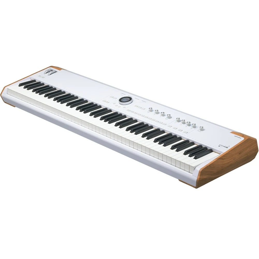 Arturia AstroLab 88 stagekeyboard sett från sidan