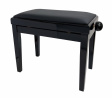 Pulse Piano Bench Deluxe - Black High Gloss Pianostol i polerad svart