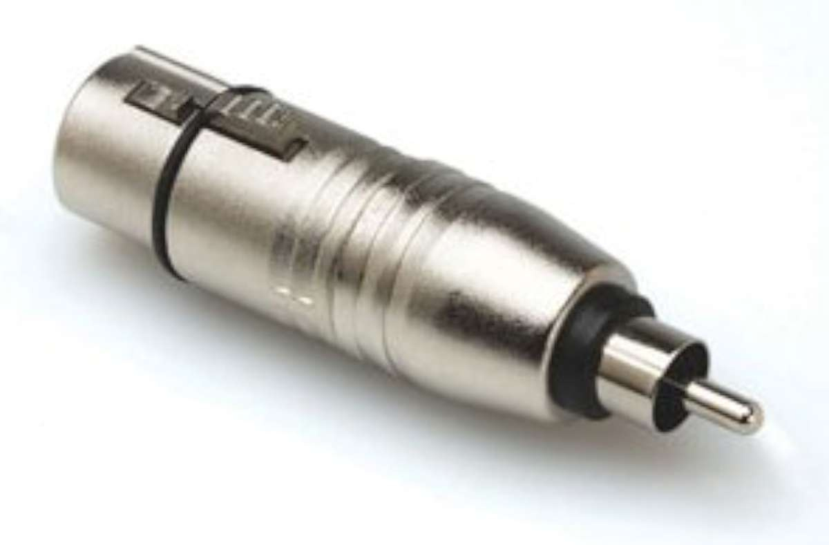 Hosa GXR-134 Adapter [XLRf-RCAm]