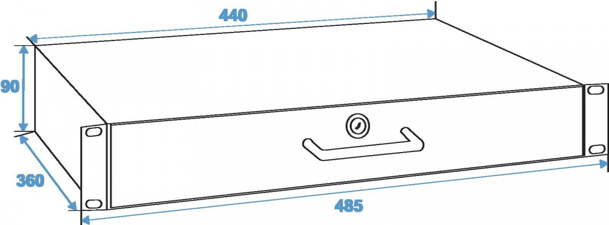 Omnitronic Rackl�da 2U