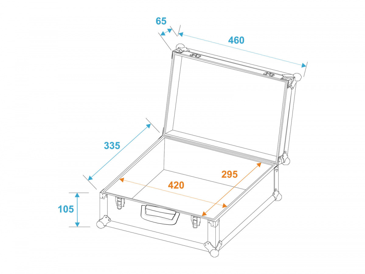 Roadinger Mix Case Universal 42x29cm