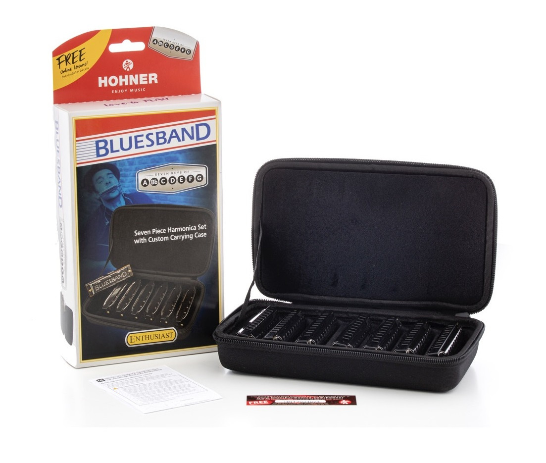 Hohner Blues Band Harmonica Set [7-pack]
