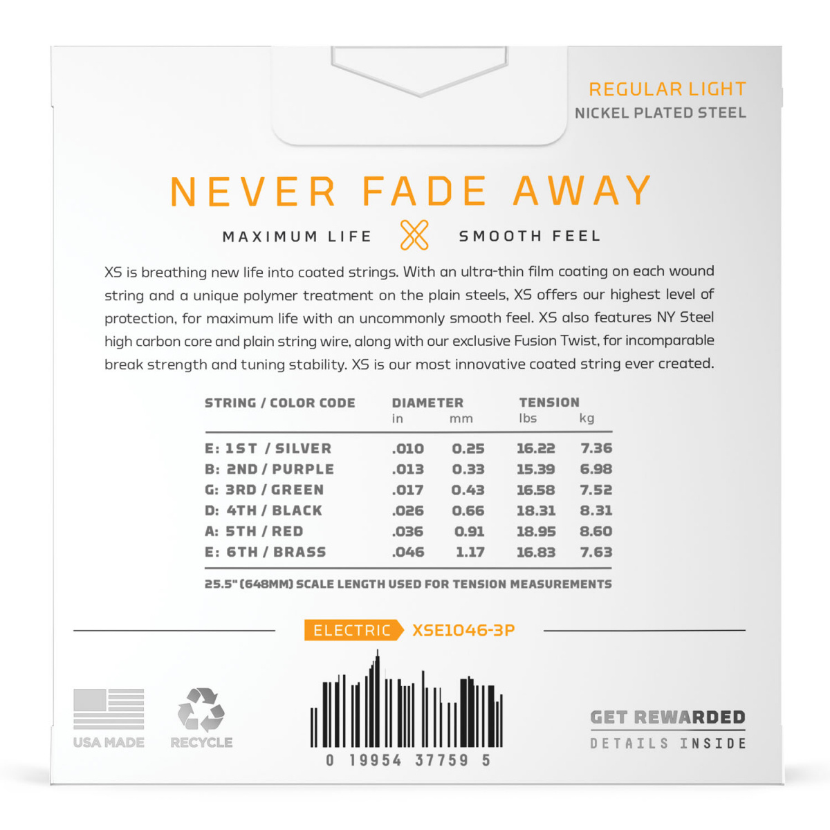 DAddario XSE1046-3P 10-46 [3-pack]