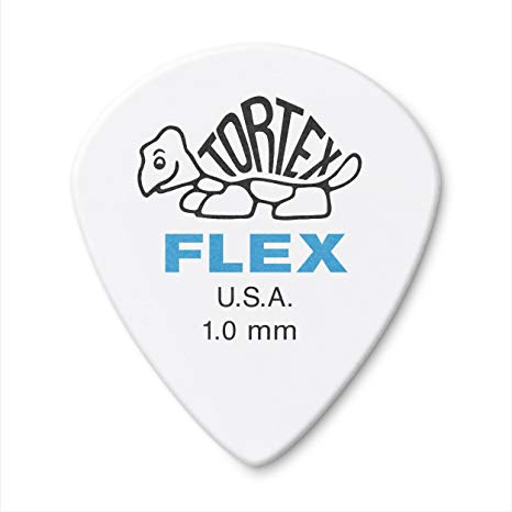 Dunlop Tortex Flex Jazz III 1.0 Plektrum [12-pack]