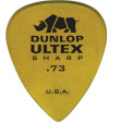 Dunlop Ultex Sharp Plektrum 0.73 [6-pack]