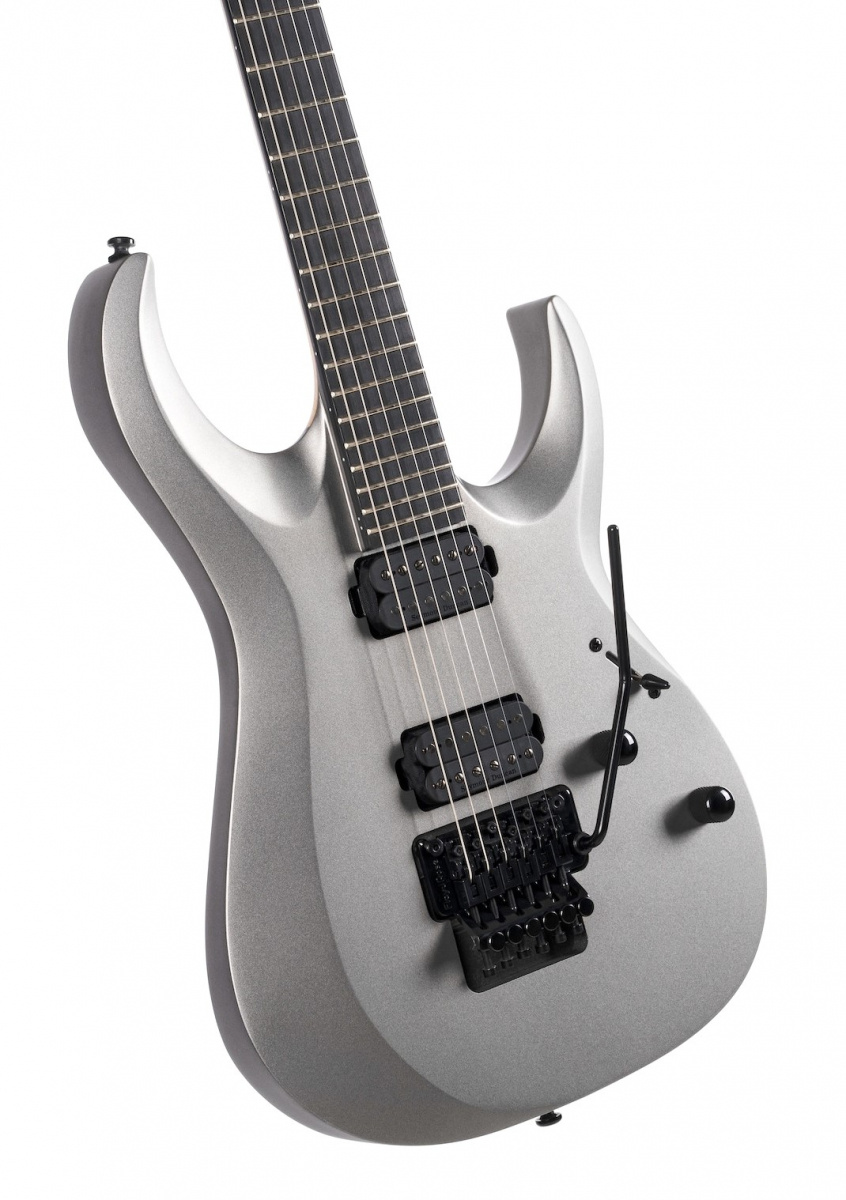 N�rbild p� Cort X500 Menace elgitarr Gray Satin