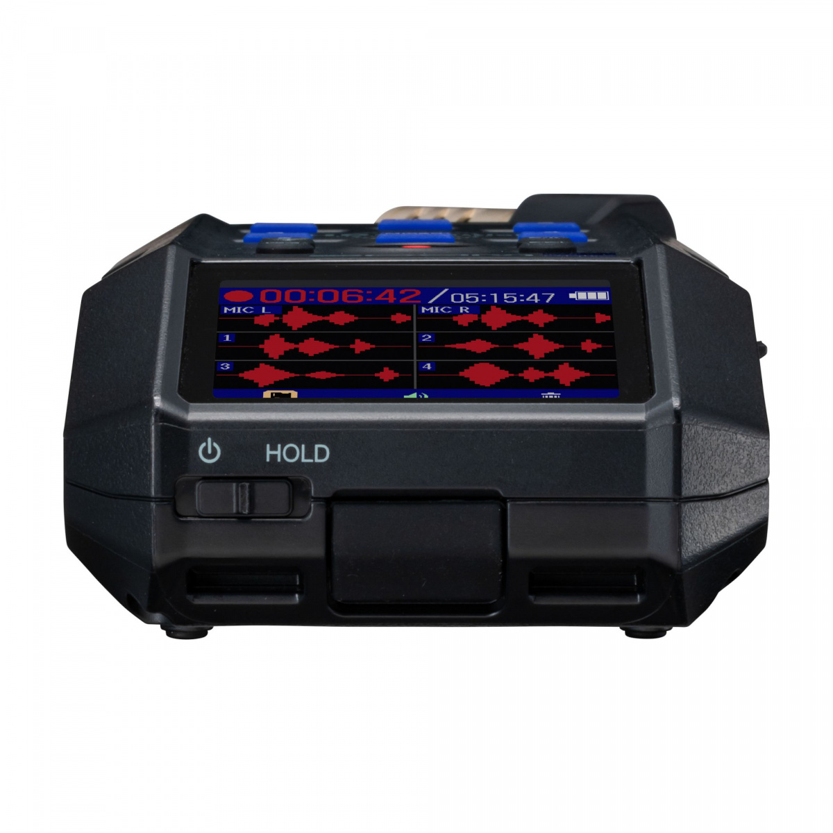 Portabel inspelare med inte mindre �n sex sp�r