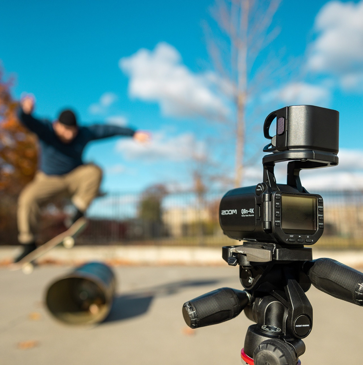 Zoom Q8n-4K videokamera med mycket bra ljudinspelning