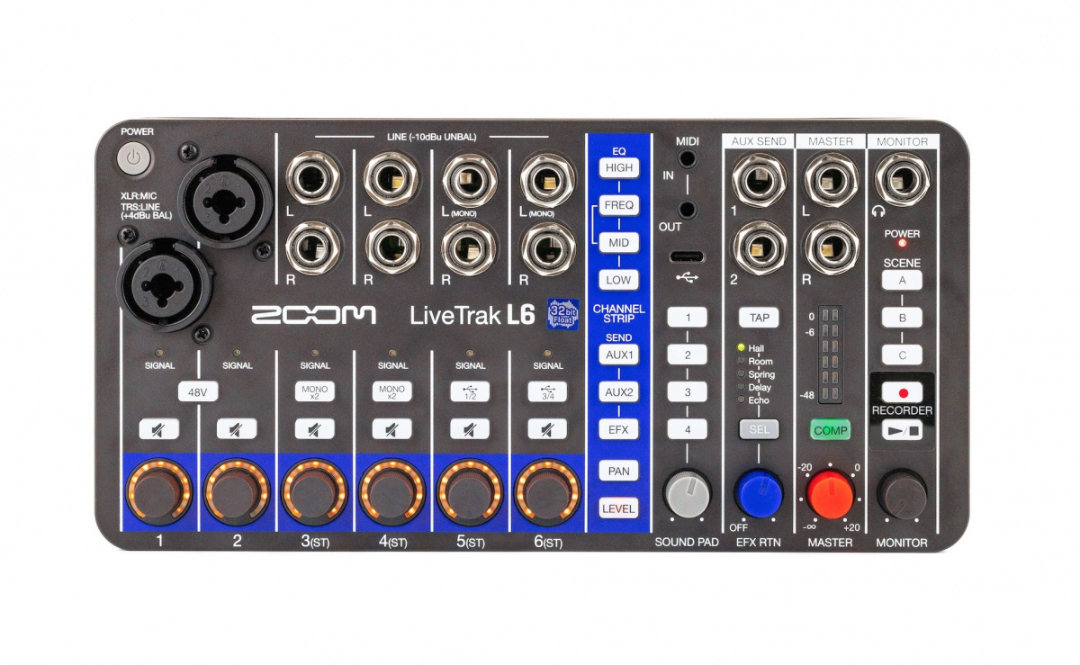 Zoom L-6 LiveTrak
