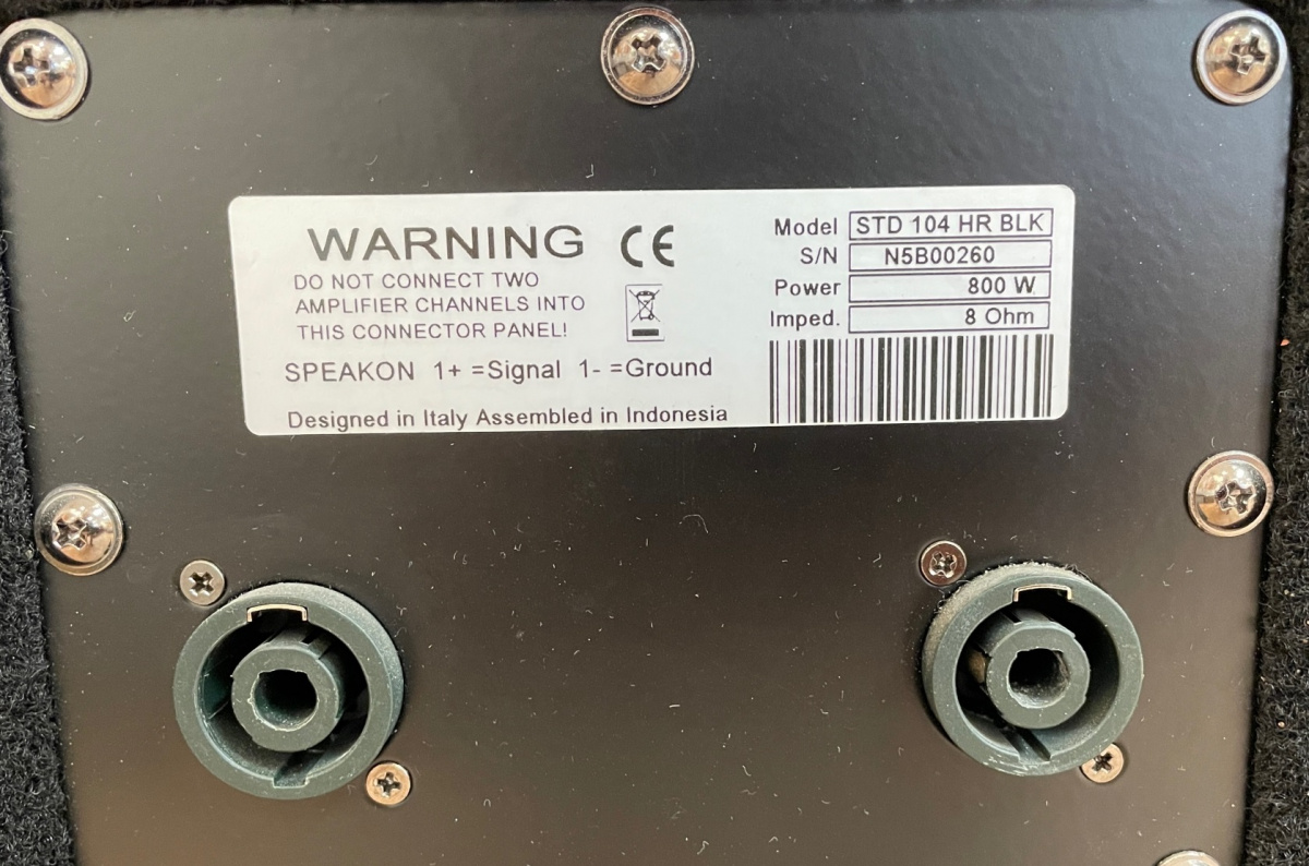 Markbass Standard 104HR 410 Kabinett - Demodeal