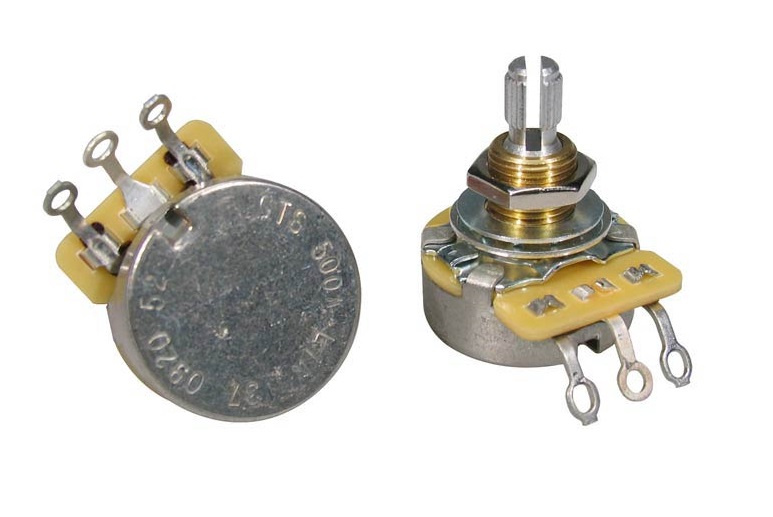 CTS Pot 500K Logaritmisk Volym - Split Shaft