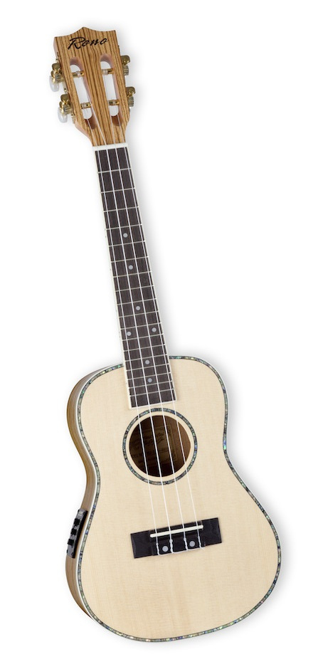 Reno RU320E Grand Concert Ukulele - mic