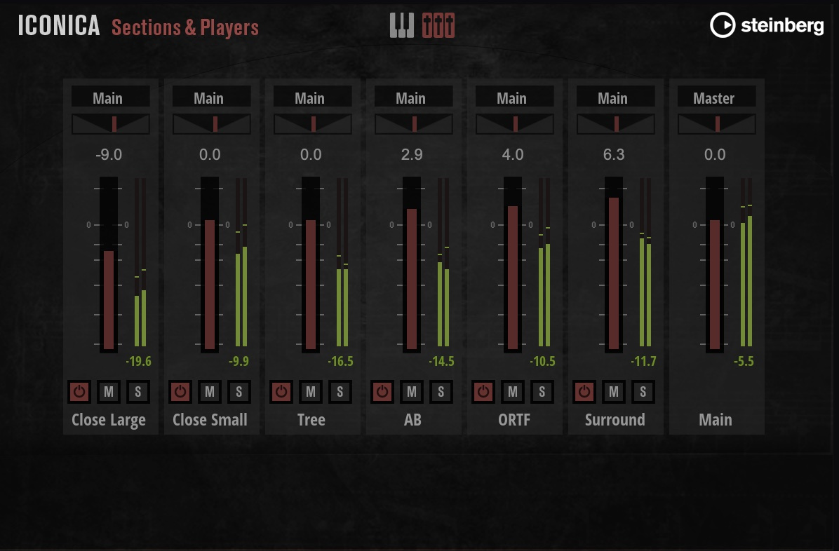 Steinberg Iconica Sections & Players - Download