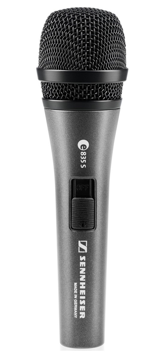 Sennheiser E835-S Mikrofon [on/off switch]