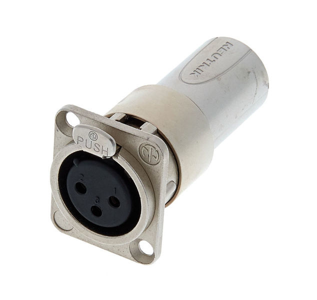 Neutrik NA3FDM Genomf�ringsadapter