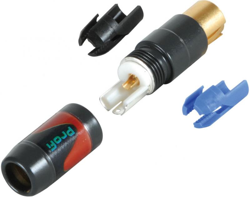 Neutrik NF2C-B/2 RCA Kontakter [Par]