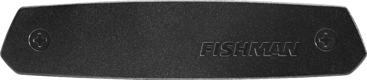 Svart ljudh�lsmikrofon sedd rakt uppifr�n