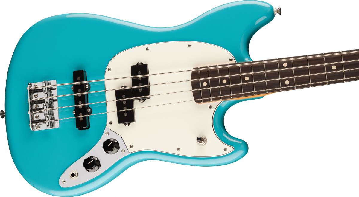 Fender Player II Mustang Bass - Aquatone Blue