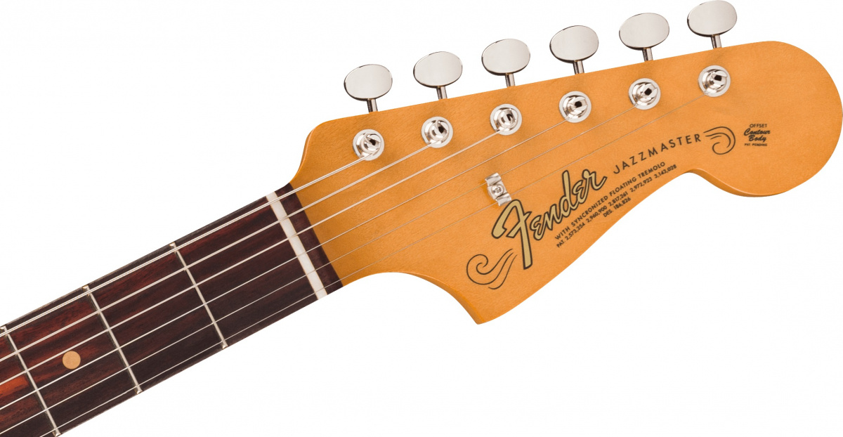 Fender Vintera III 60s Jazzmaster i snygg vit finish